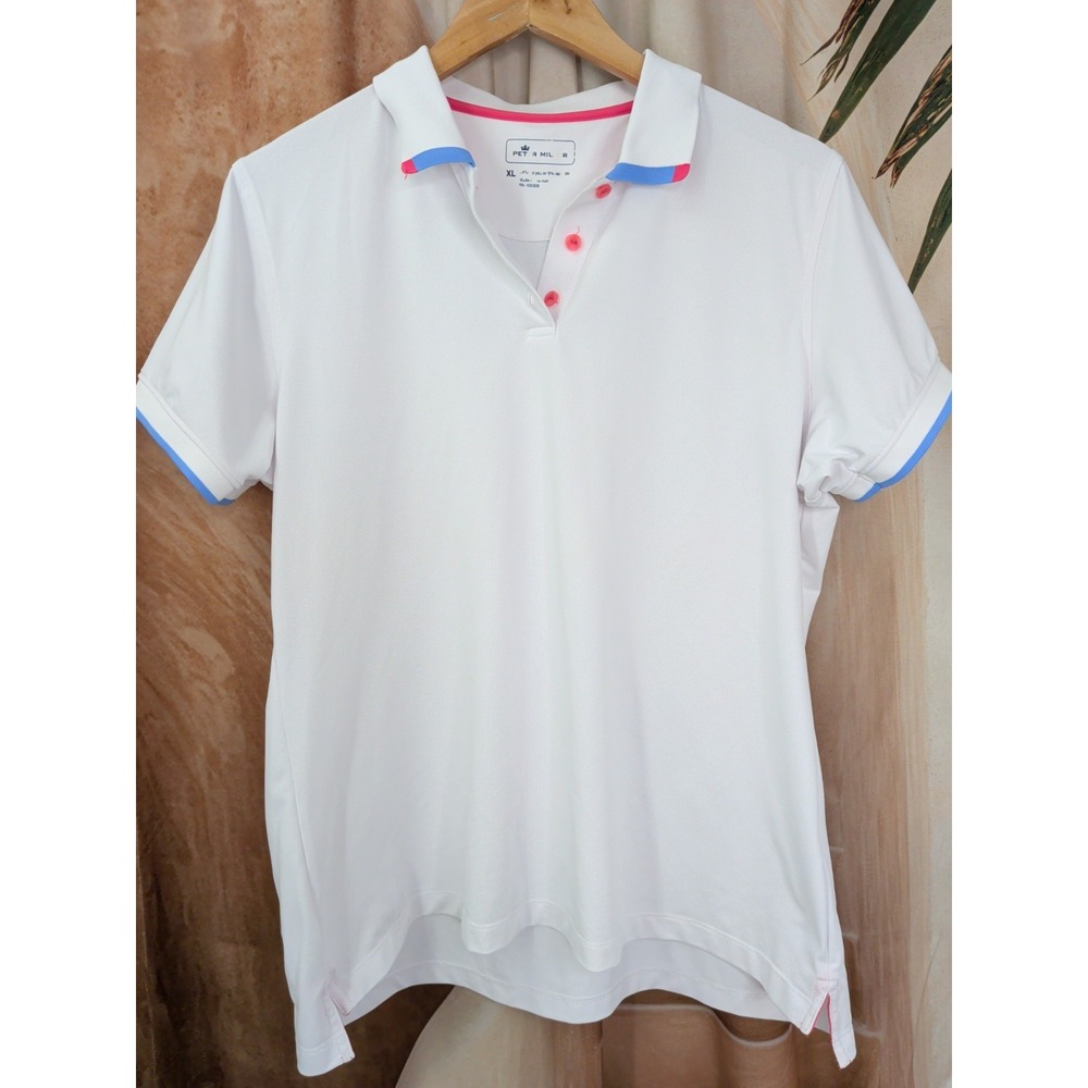 Peter Millar White Polo
